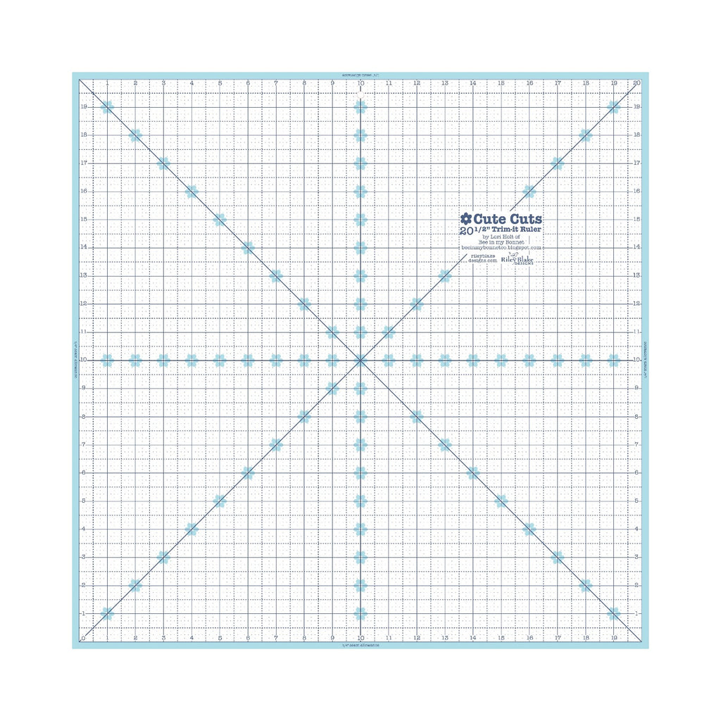Lori Holt Trim It Ruler 20.5" Square