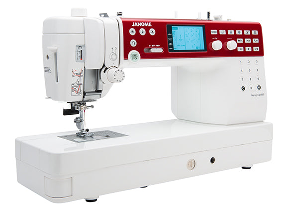 Janome Memory Craft 6650 Quilting Machine detail