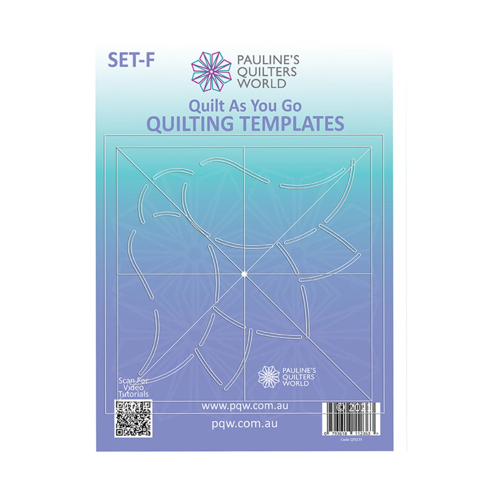 QAYG Quilting Templates Set F