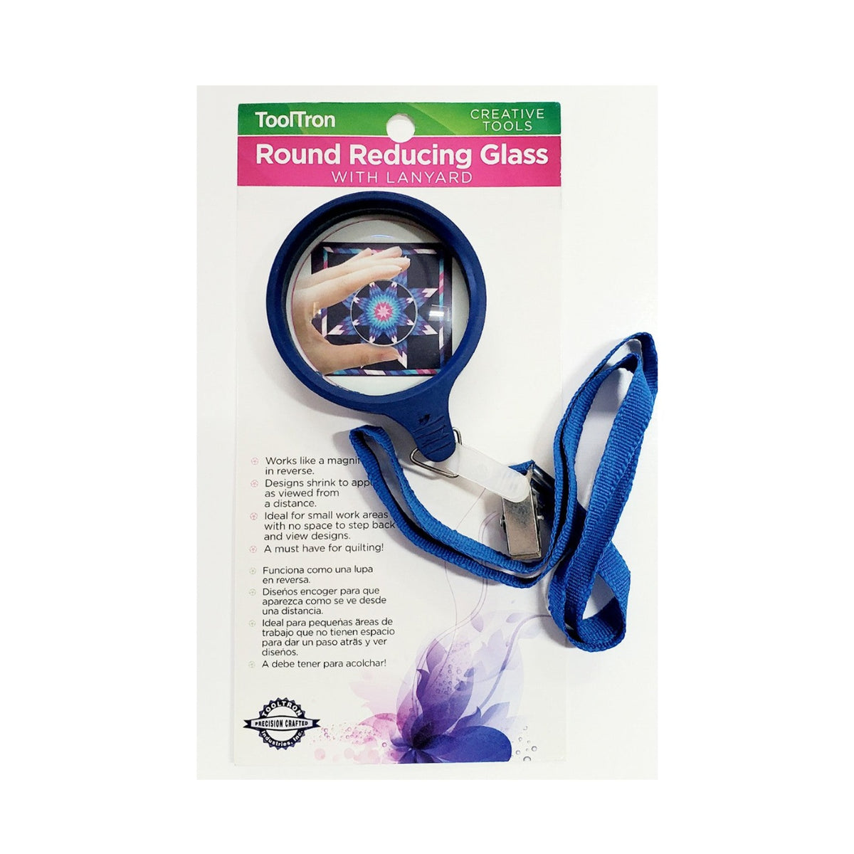 Reducing Glass With Lanyard