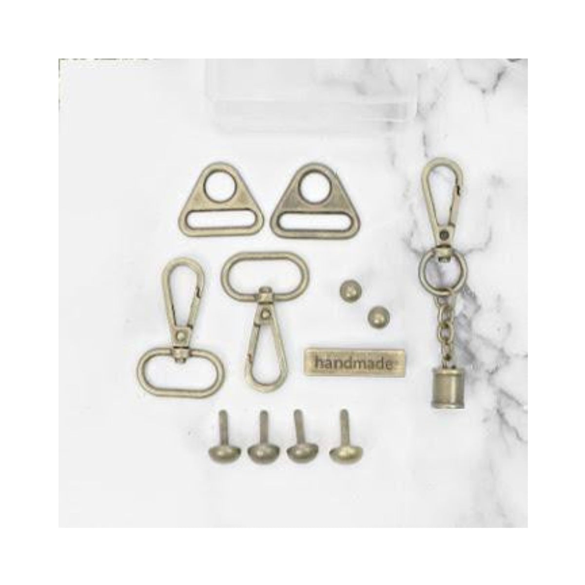 Sampler Box Bundle Of Hardware Set Antique