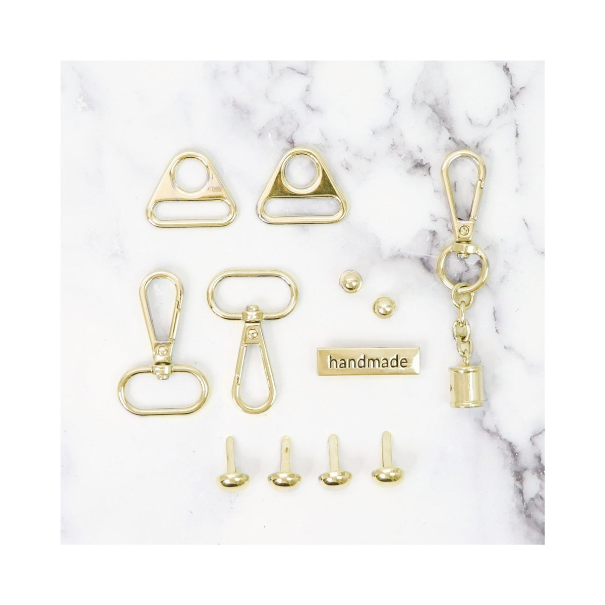 Sampler Box Bundle Of Hardware Set Gold