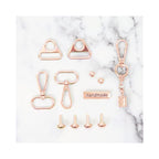 Sampler Box Bundle Of Hardware Set Rose Gold