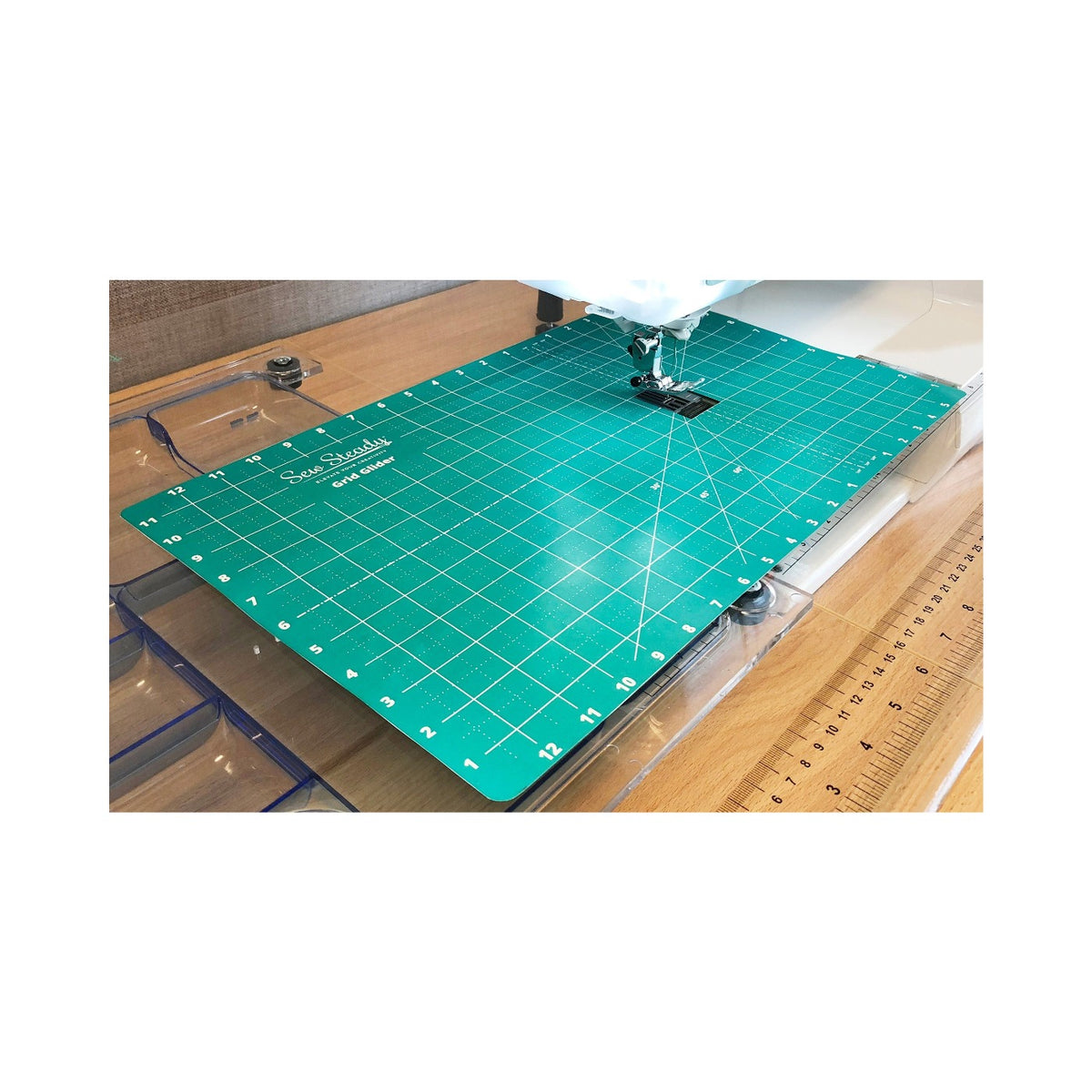 Sew Steady 12in x 20 in Grid Glider