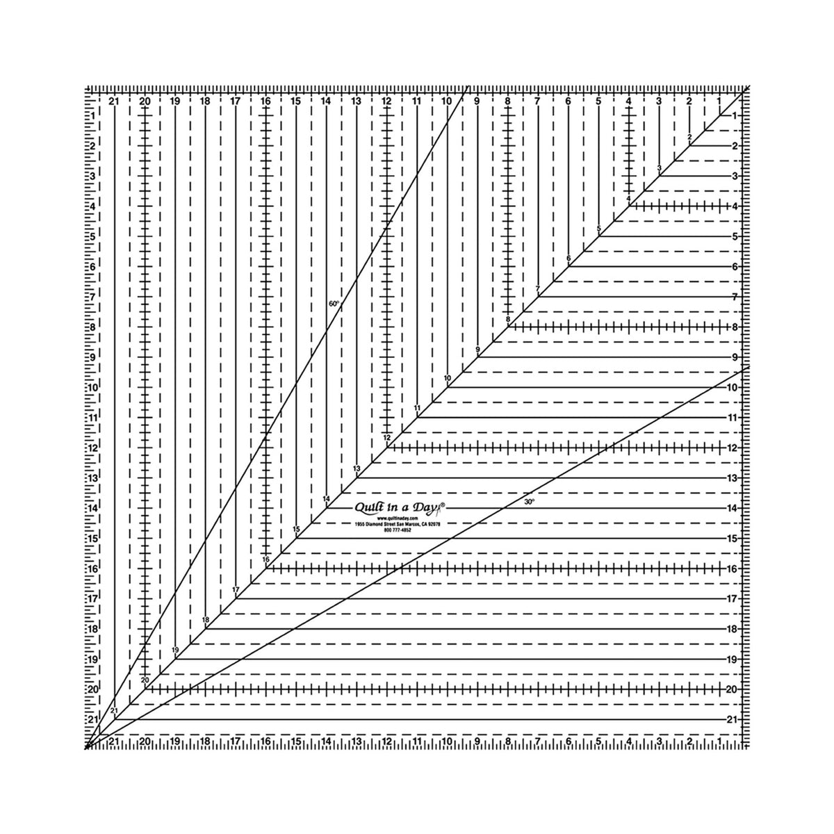 Square Up Ruler 22in