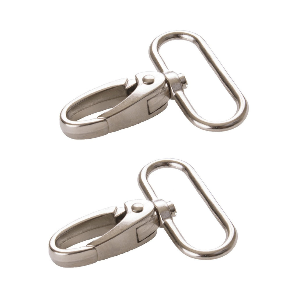Swivel Hook 1-1/2in Nickel Set of Two