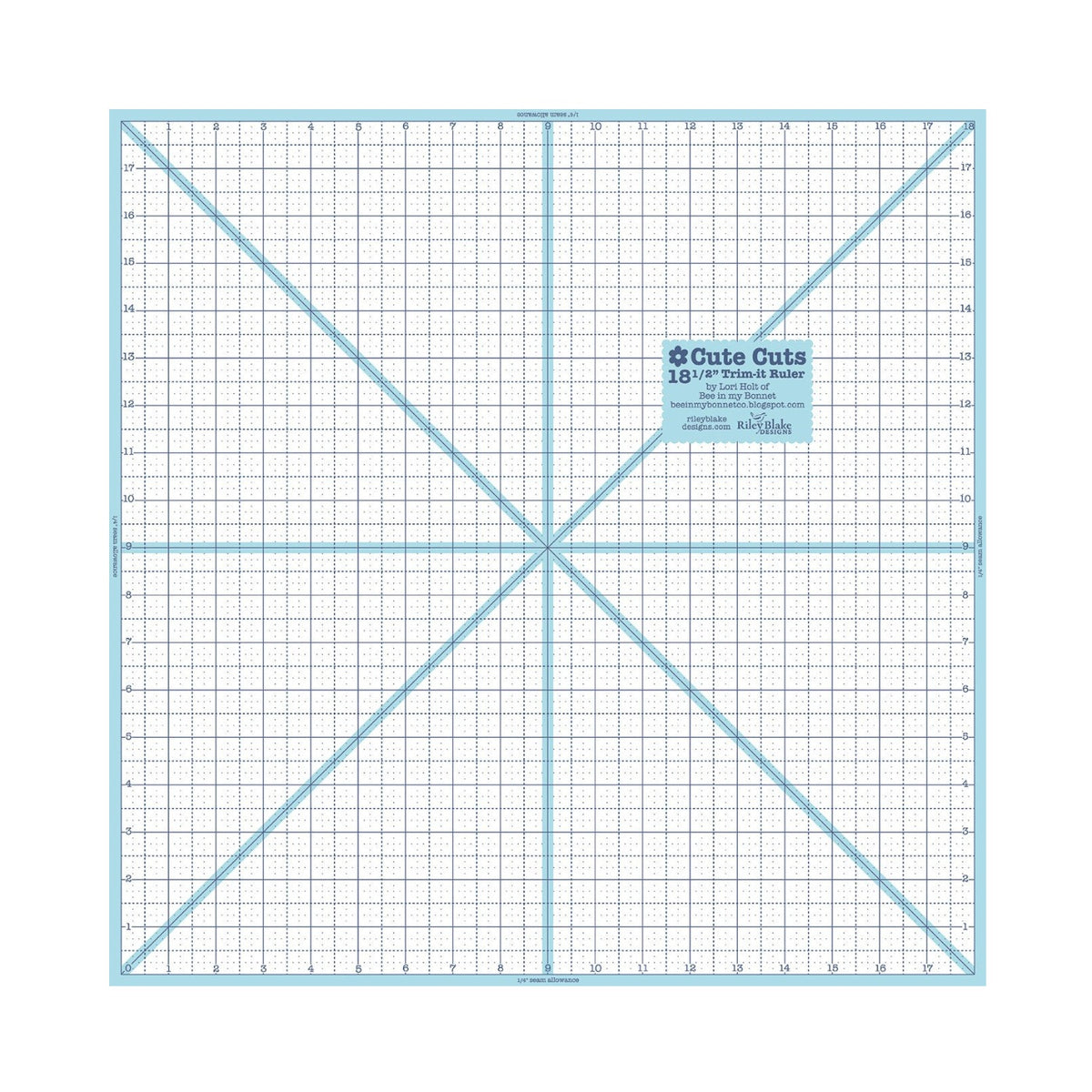 Trim It Ruler Square 18-1/2in x 18-1/2in