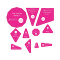 Tula Sunrise 11pc Acrylic Template Set