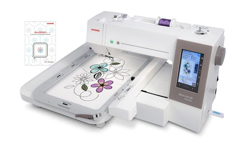 Janome Memory Craft 550E Limited Edition Embroidery Machine