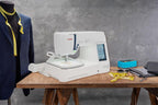 Janome Skyline S9 Quilting Machine in use