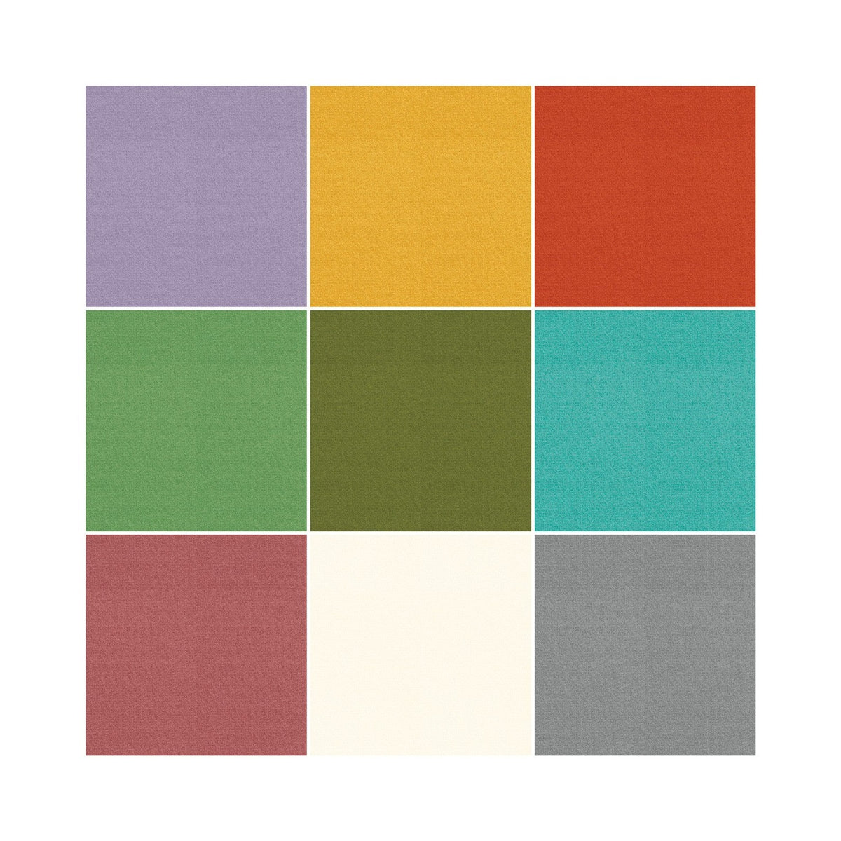 Wool Spring 10in Squares, 9pcs/bundle