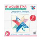 Woven Star 8in Foundation Paper Pad